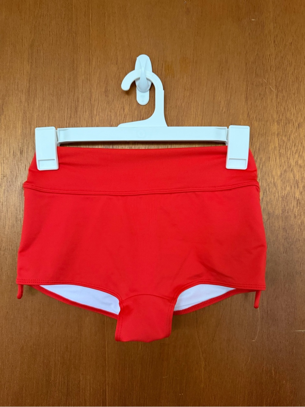 PINK Victoria's Secret Bright Red Athletic Mini Shorts